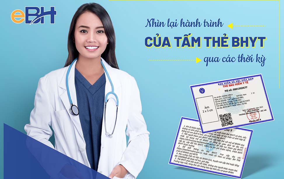 hành trinh thay đổi và phát triển của thẻ bảo hiểm y tế