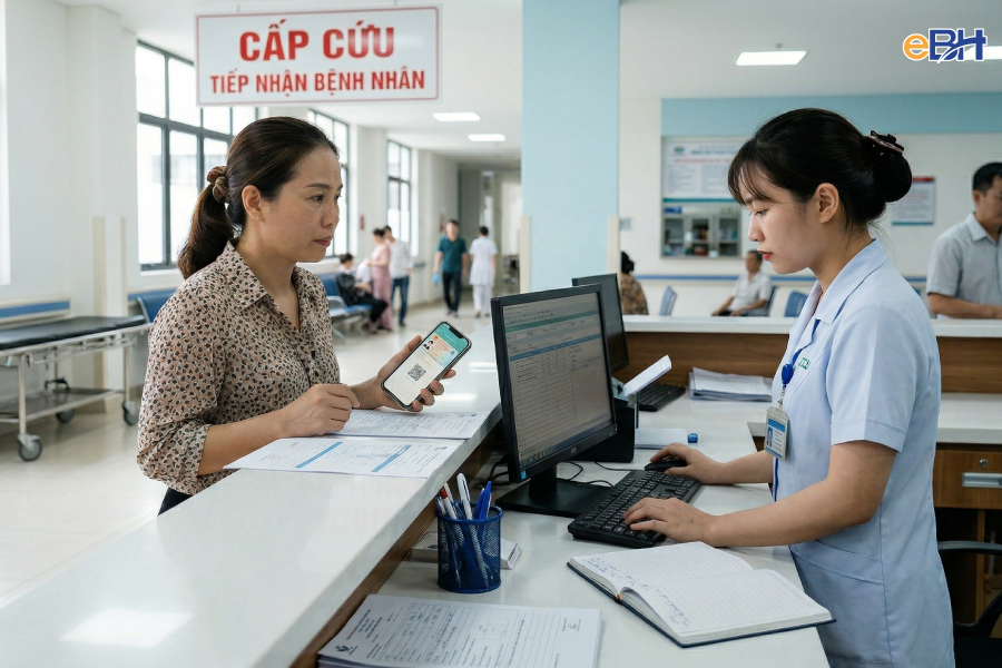 Cấp cứu là một dạng thủ tục được hưởng BHYT.