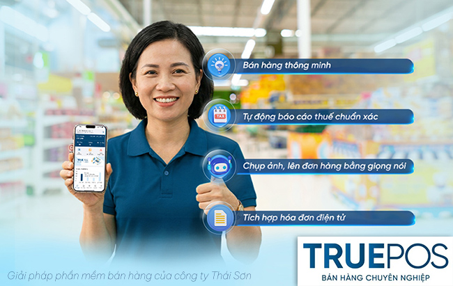 Phần mềm quản lý bán hàng TruePOS Thái Sơn